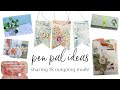 Pen Pal Mail Ideas 💕 Sharing 18 Outgoing Mails!