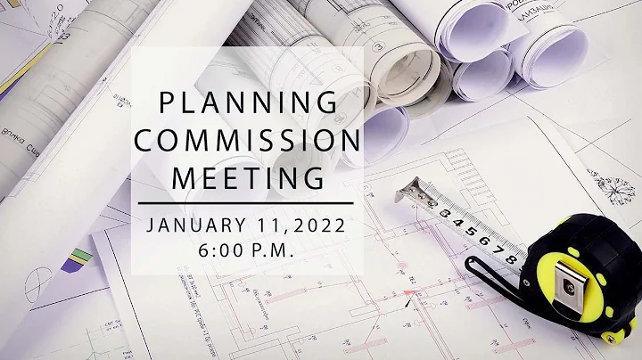 Planning Commission Meeting January 11, 2022