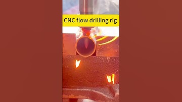 High-quality CNC flow drilling rig.#machine #cnc #flowdrill