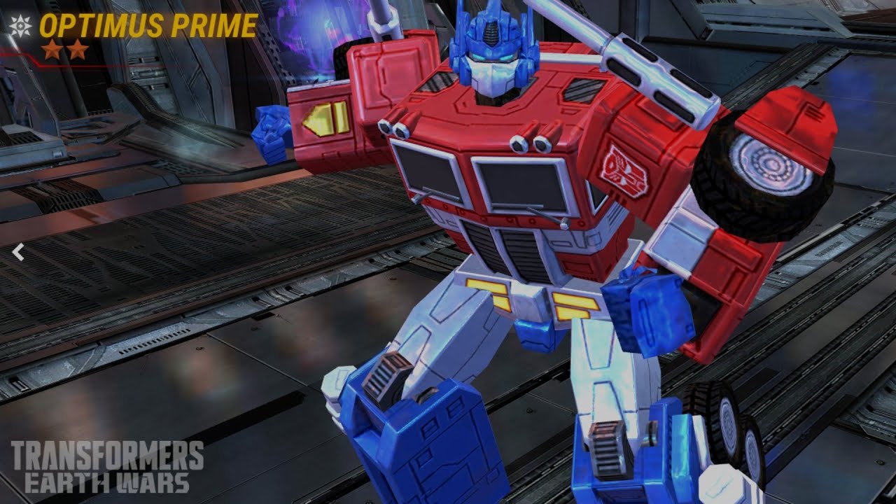 autobots atack Optimus prime Transformers earth wars - YouTube