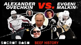 Alex Ovechkin & Evgeni Malkin's beef had big hits, a nightclub fight, and Yanni