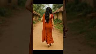 Stylish Back Walk In Saree