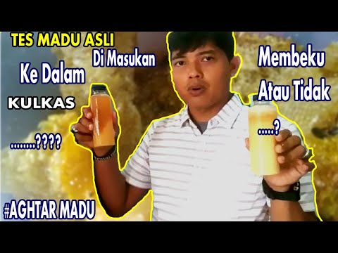 Video: Bisakah Madu Disimpan Di Freezer?