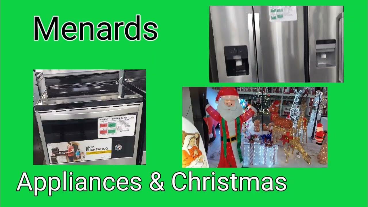 Menards Appliances & Christmas YouTube