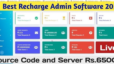 Source Code 🎁 Best Multi Recharge Admin Software 2023 || Multi Recharge Business kese kora online.