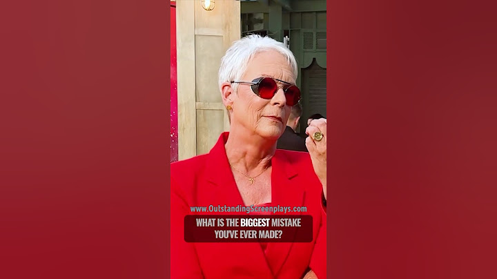 Jamie Lee Curtis on her Biggest Mistake