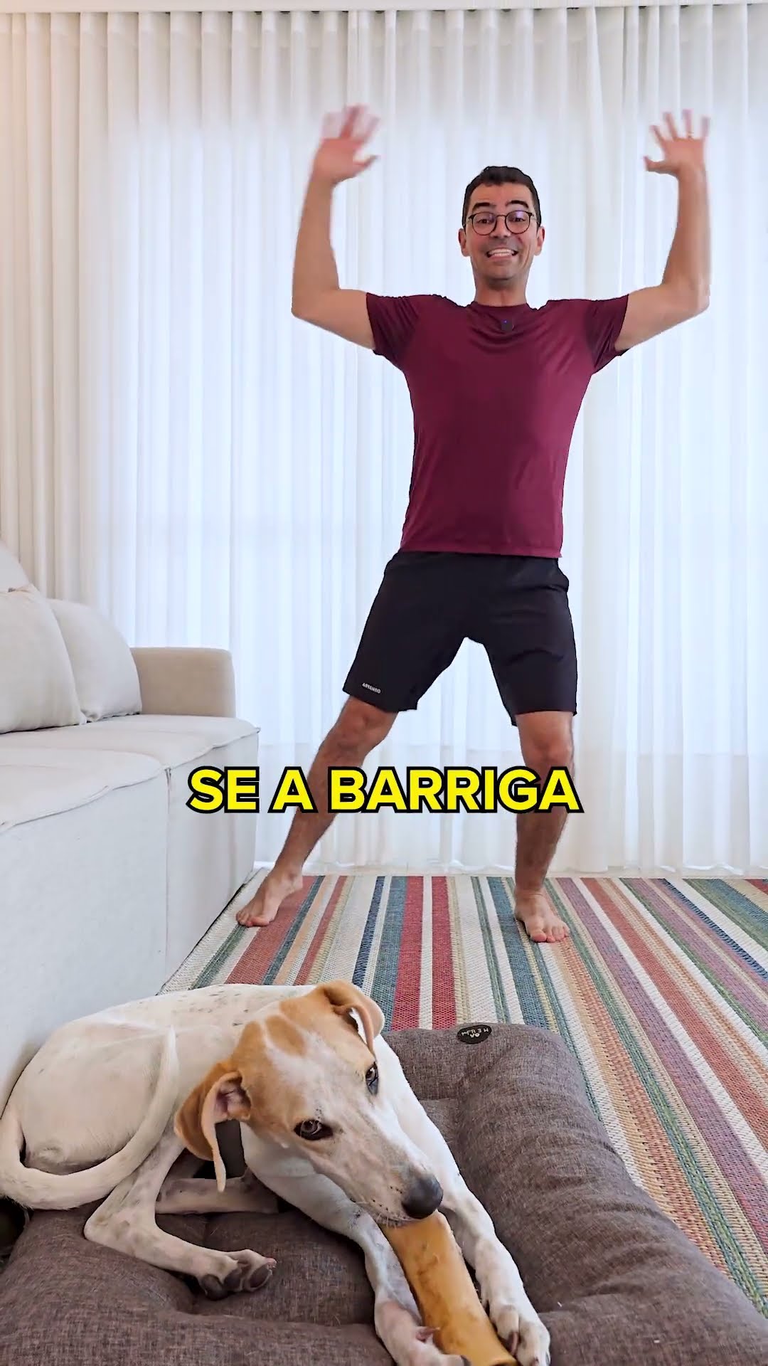 Faça cada exercício por 1 minuto todos os dias ?