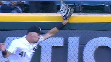 TOR@CWS: Engel checked on after colliding with wall