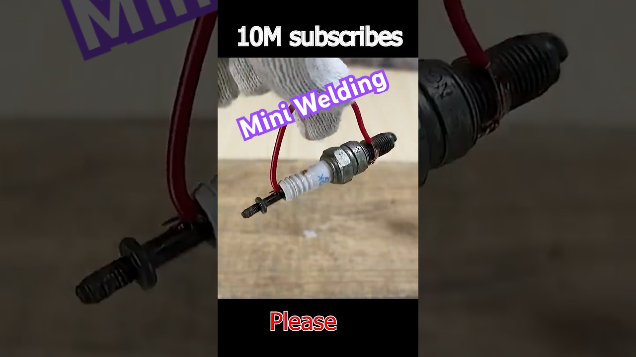 How To Make Simple Spark Plug Welding Machine At Home 