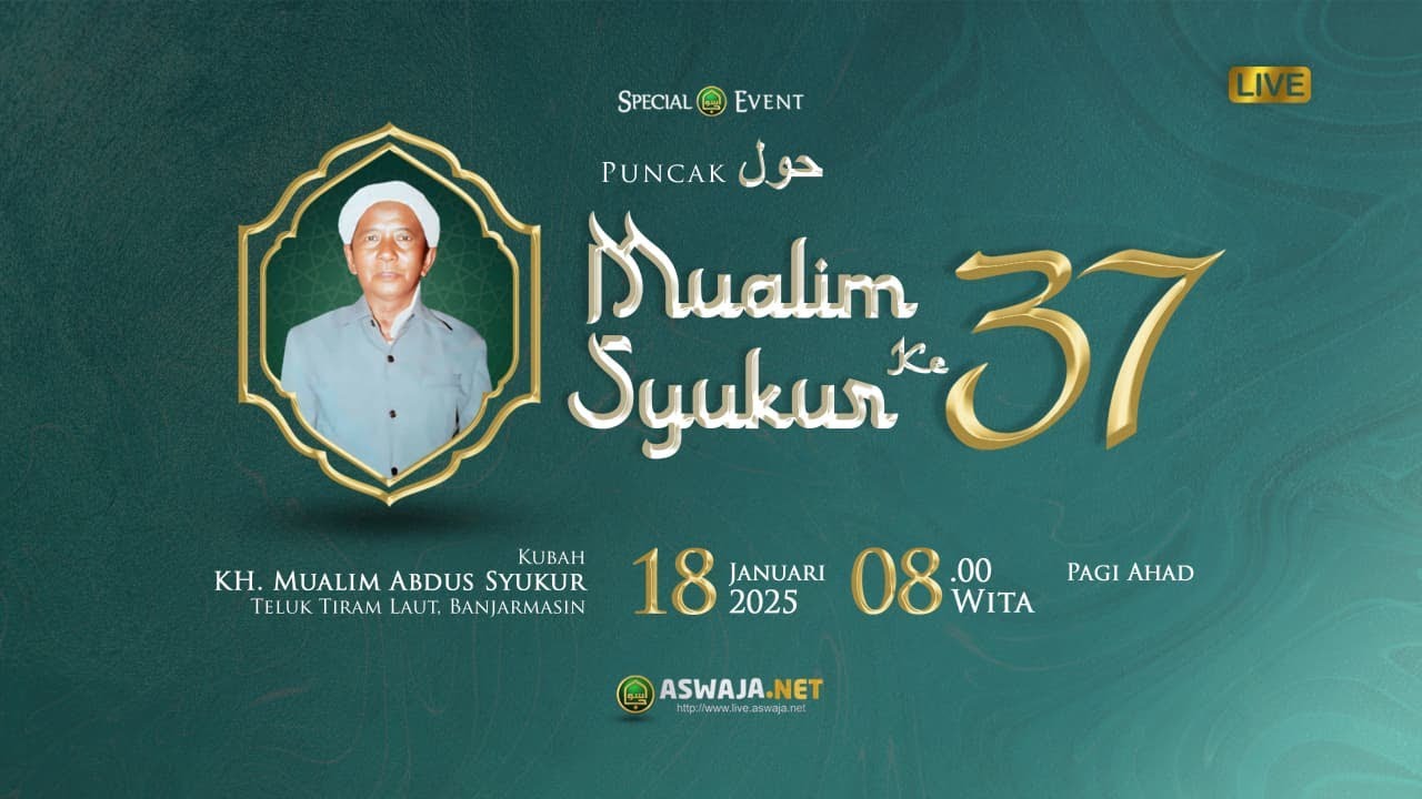 Puncak Peringatan Haul KH. Muallim Abdus Syukur Ke-37