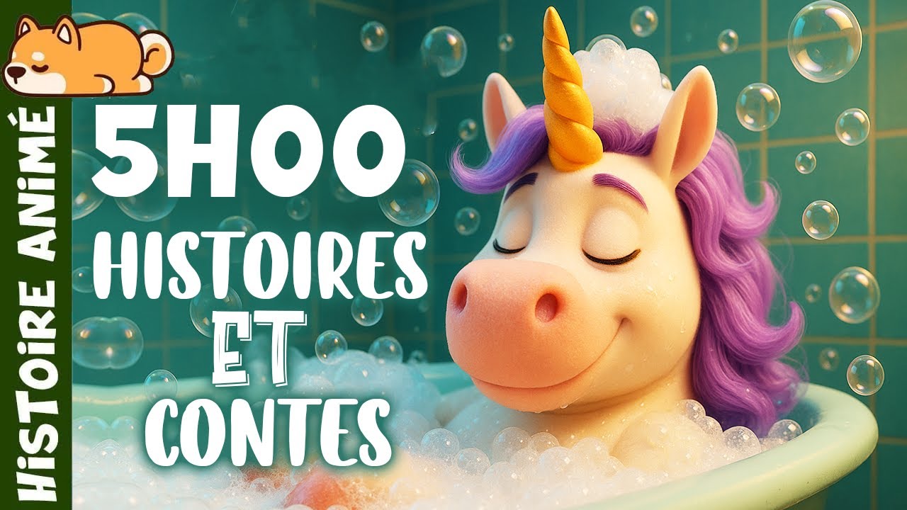 5h00 d'histoire et de contes 🦄 Histoire pour s'endormir | | livre audio pour enfants