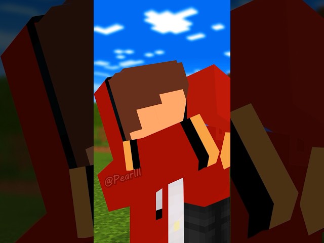 Don't to Fight JJ ⚔️ - Minecraft Animation #shorts #maizen #minecraft class=