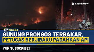Ngeri! Hutan di Gunung Prongos Terbakar, Petugas Berjuang Padamkan Api di Medan Sulit | NTV MORNING