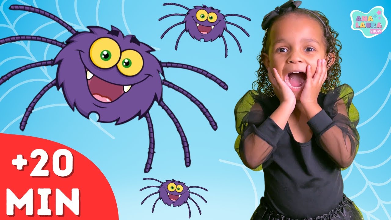A Dona Aranha 🕷🕸🎵 + 20 minutos de Músicas Infantis | Ana Laura Show