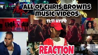 REACTING TO ALL OF CHRIS BROWNS MUSIC VIDEOS IN 2024!