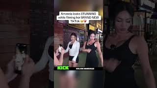 Amanda looks STUNNING while filming her BRAND NEW TikTok 🥺❤️‍🩹#amanda #fyp