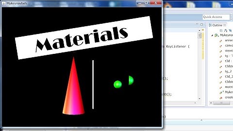 3D Models in Java 3D: Beginners Only_5 Applying Materials to Primitives (with Source Code)