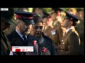 Queen Leads Cenotaph Memorial Service  10/11/2013