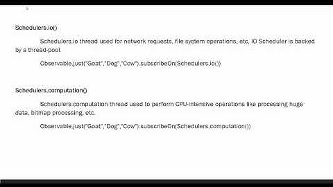 RX Java Basics - Part 2 Android Kotlin, Schedulers, AndroidSchedulers