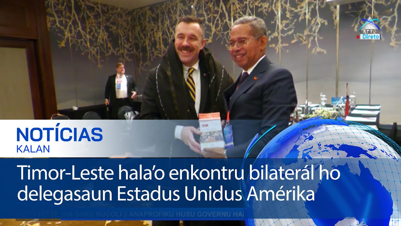 Timor-Leste hala’o enkontru bilaterál ho delegasaun Estadus Unidus Amérika