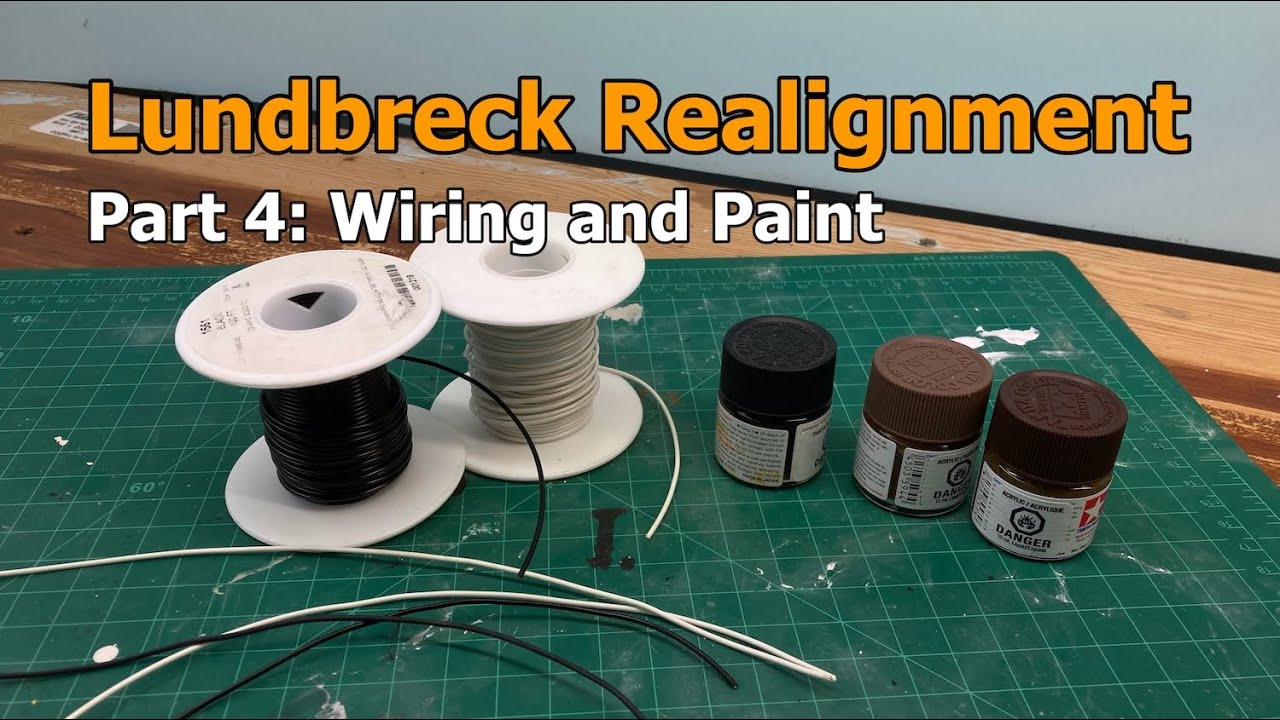 Lundbreck Realignment Part 4: Wiring and Paint - YouTube