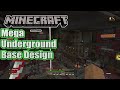 Minecraft Bedrock | Building the best underground base