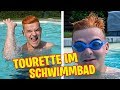 Tourette im Schwimmbad