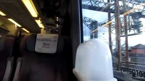 Journey on the class 185102 Transpennine Express  in First Class Part 1