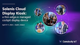 Solenis Cloud Display Kiosk: a thin-edge.io managed cockpit display device