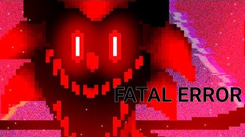 ❌FATAL ERROR Speedpaint❌ | FATAL ERROR sonic Fanart