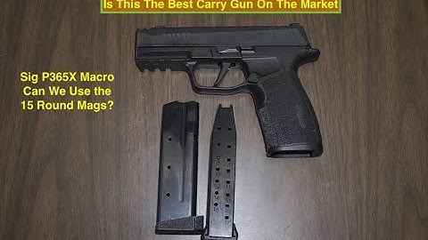 P365X Macro: How Does It Stack UP? Magazine Issues Too   4K