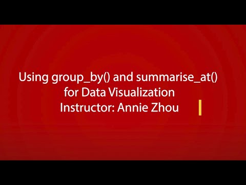 Using group_by() and summarise_at() for Data Visualization