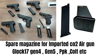 Spare magazine for Imported co2 Air gun now in stock
