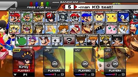 SSF2 mod menu (Super Mario Bros) By wilanX12 mods