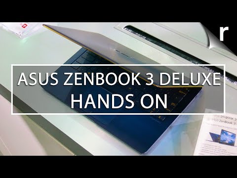 Asus ZenBook 3 Deluxe Hands-on Review: The royal treatment