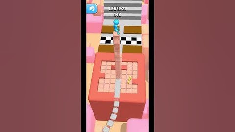 Stacky dash level 21 gameplay #androidgameplay  #youtubeshorts #ytshorts