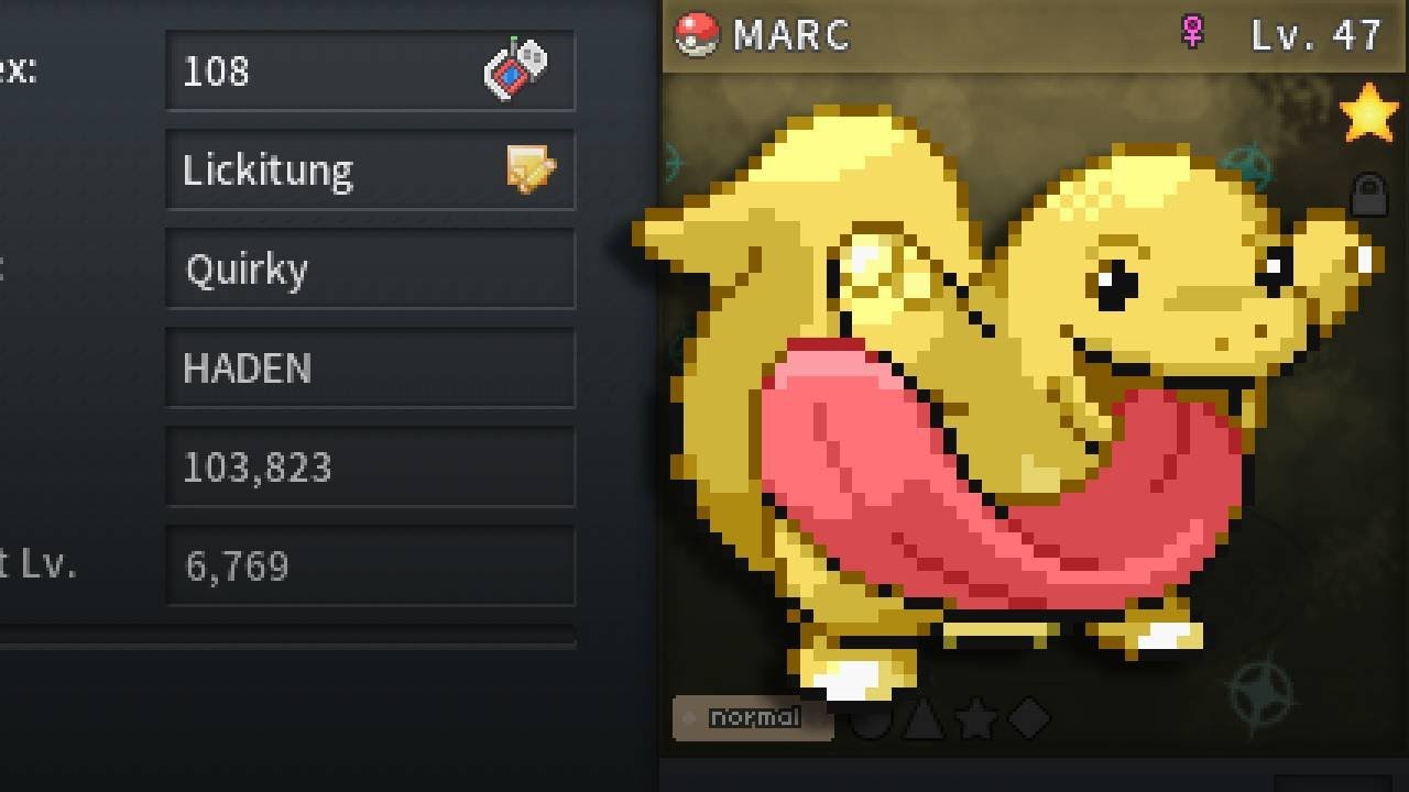 Самый нишевый блестящий покемон в PokeMMO