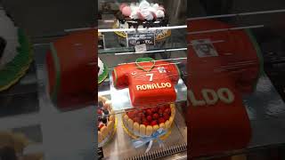 ronaldo cr7 cake #shorts #worldcup2022