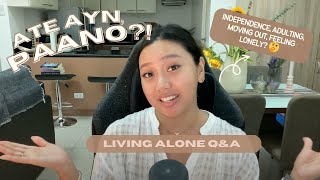 #AskAteAyn: Living Alone, Independence, Moving Out | ayn bernos