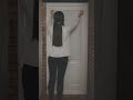 Easydoor blind for half glazed doors for instant privacy