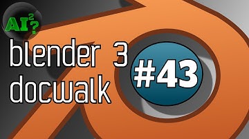 Blender 3 Docwalk #43: User Interface » Selecting