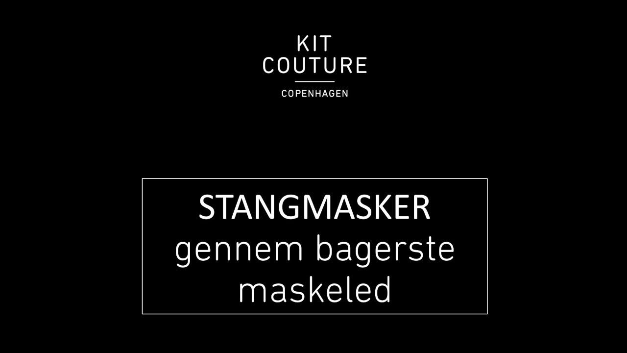 STANGMASKER (BAGERST MASKELED)
