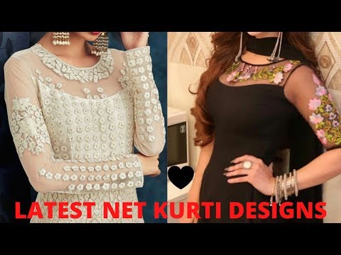 Latest Net Kurti Designs | Net Fabric Kurti Designs 2020 | Net Kurti  Styling Tips - YouTube