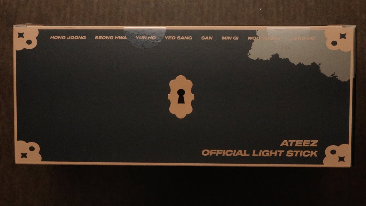 Unboxing | Ateez Ver 1 Lightstick - YouTube