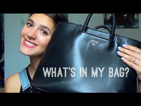 Whats In My New Bag?  Matt and Nat Elle + Bag Review 