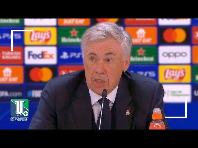 Carlo Ancelotti antwortet auf Thomas Tüchel Kommentare über Schiedsrichter, die Real Madrid helfen class=