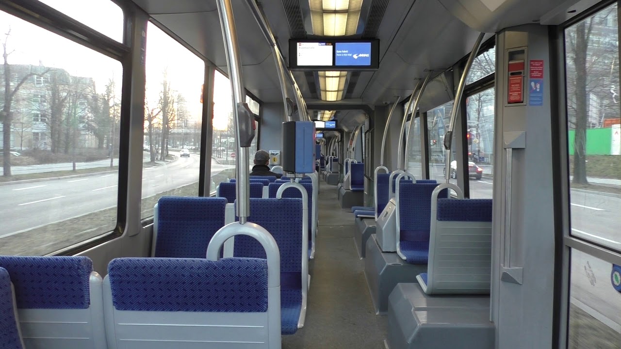 Mitfahrt im Typ R3.3 Linie 18 Maxmonument bis St . Emmeram