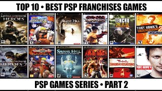 Best PSP Games Of All Time | Top 10 Franchises PSP Games Part 2