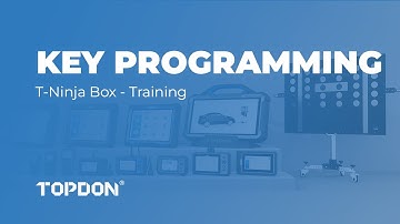 Key Programming with TOPDON T-Ninja Box