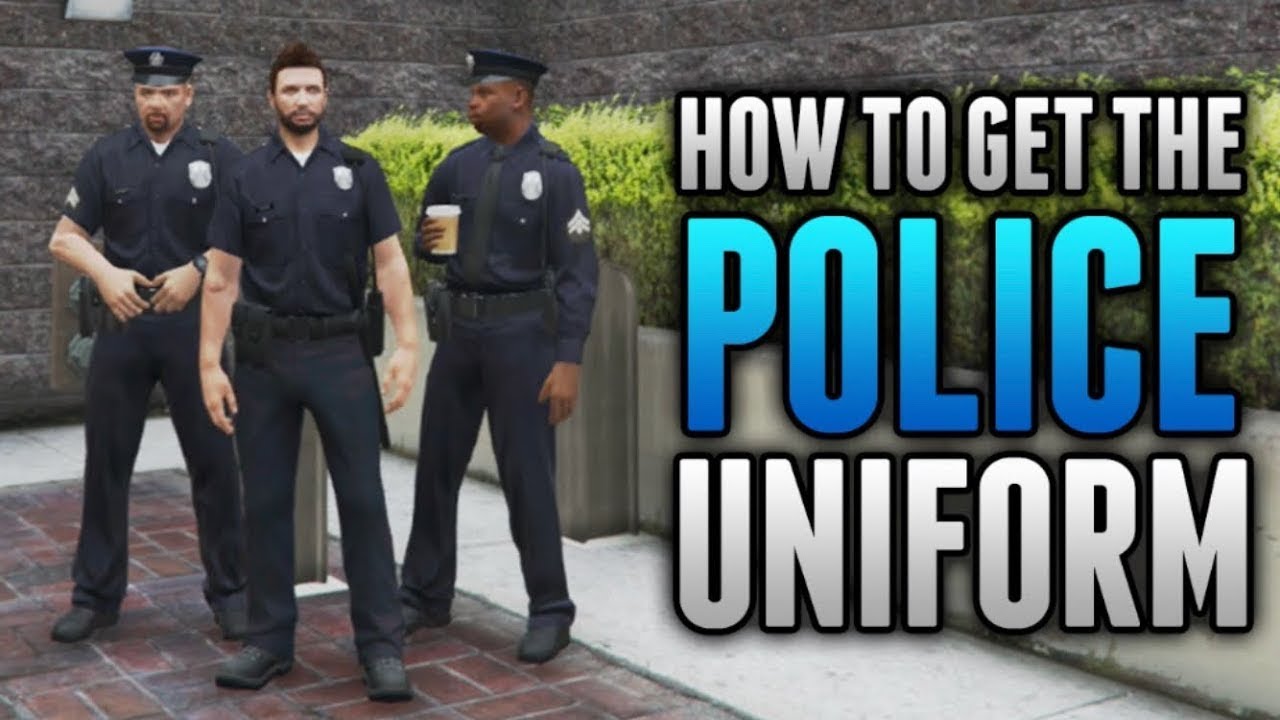 How to get the Cop/Police outfit in GTA 5 Online *EASY* YouTube